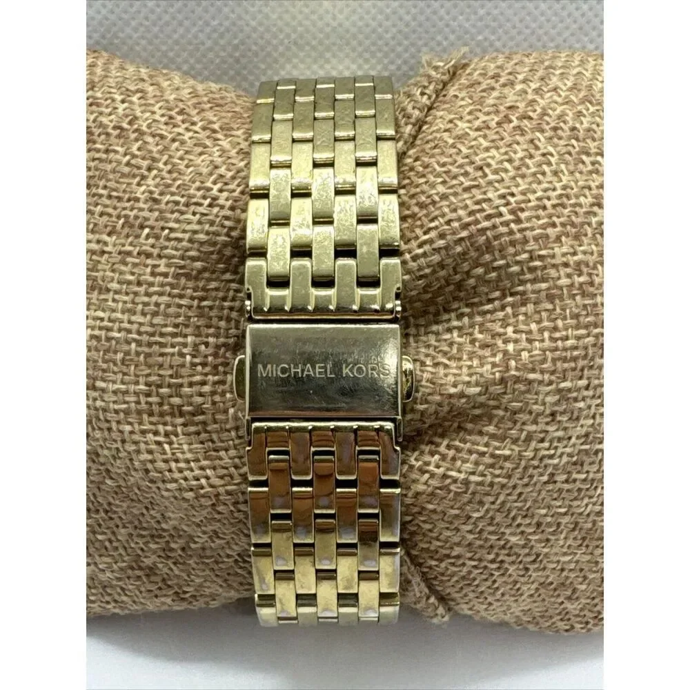 Michael Kors MK3398 Women's Gold Stainless Steel Analog Dial Quartz Watch JNA642
